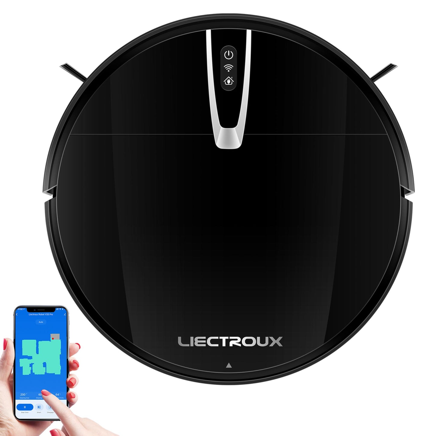 LIECTROUX V3S Pro - Smarter Saugroboter