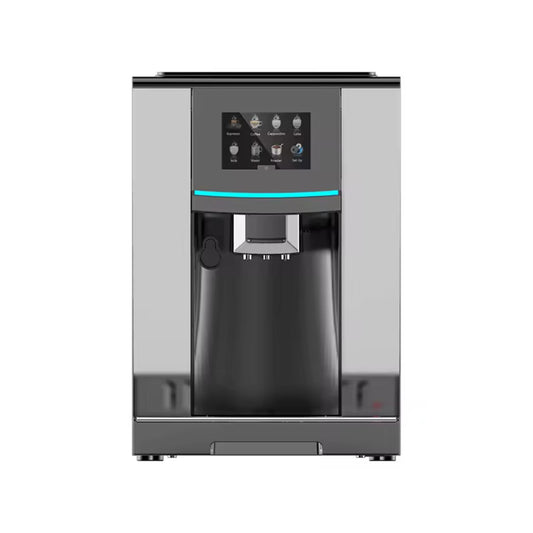 Colet S8 Premium-Kaffeemaschine mit unabhängigem Aufschäum- und Doppelbrühsystem. | Blue Chilli Electronics.