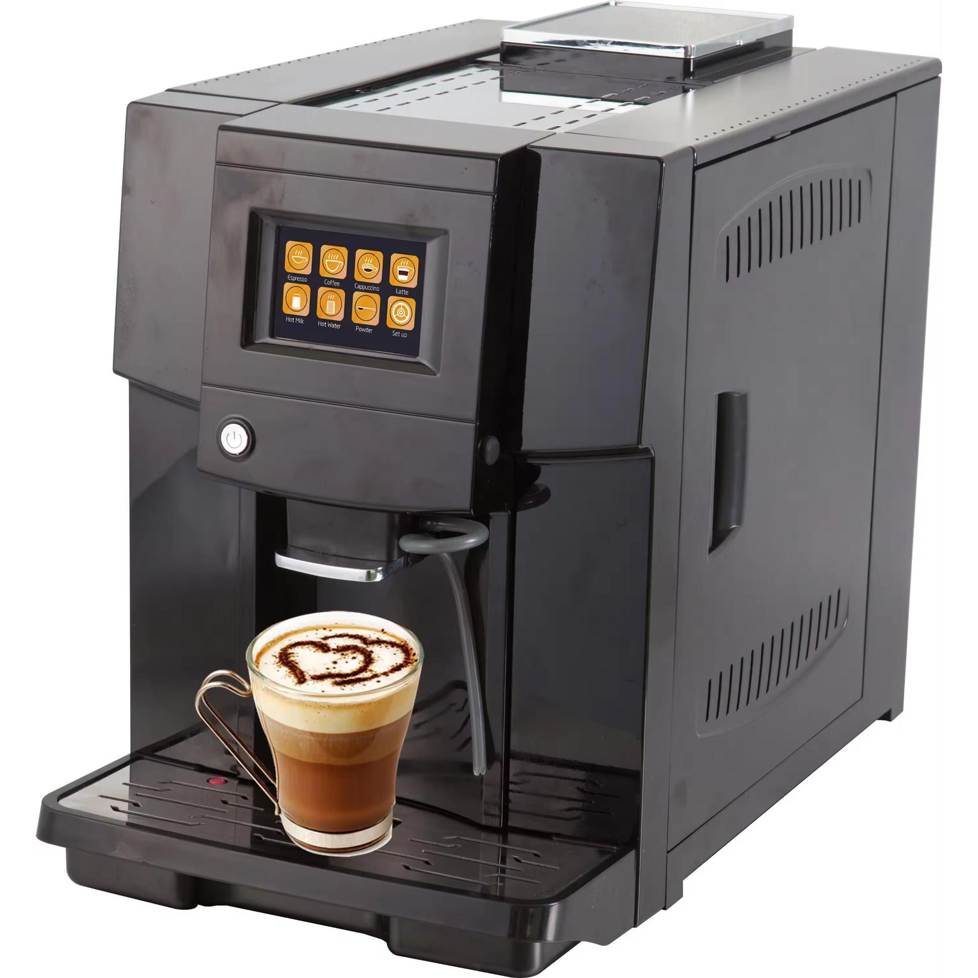 Colet Q006 Automatische Kaffeemaschine mit einstellbarer Kaffeetemperaturfunktion. | Blue Chilli Electronics.